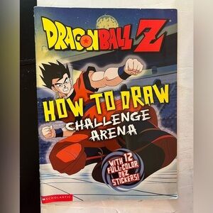 2003 DRAGONBALL Z How to Draw Challenge Arena with all stickers included